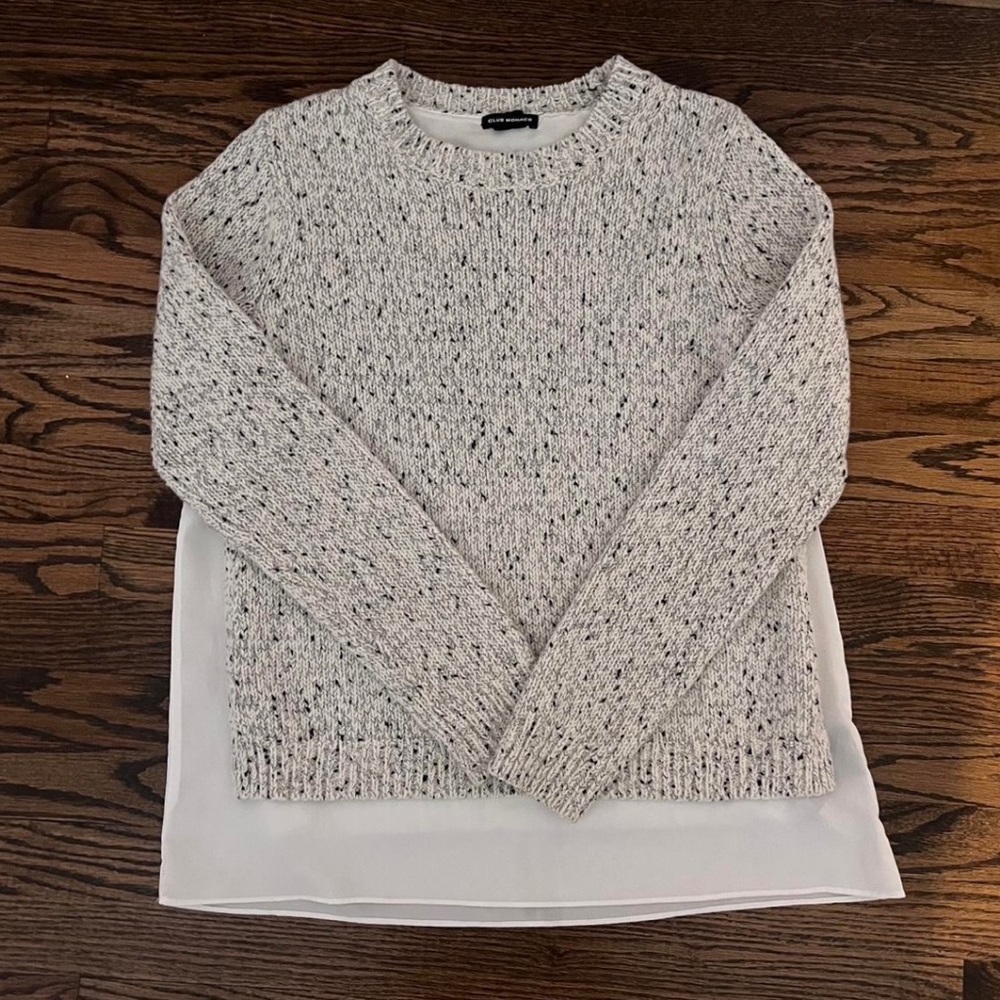 CLUB MONACO Sweater Grey/Cream